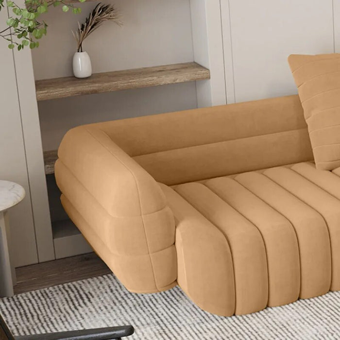 High Quality New Style Special-shaped Pumpkin Cashmere Fabric Living Room Sofa Sets