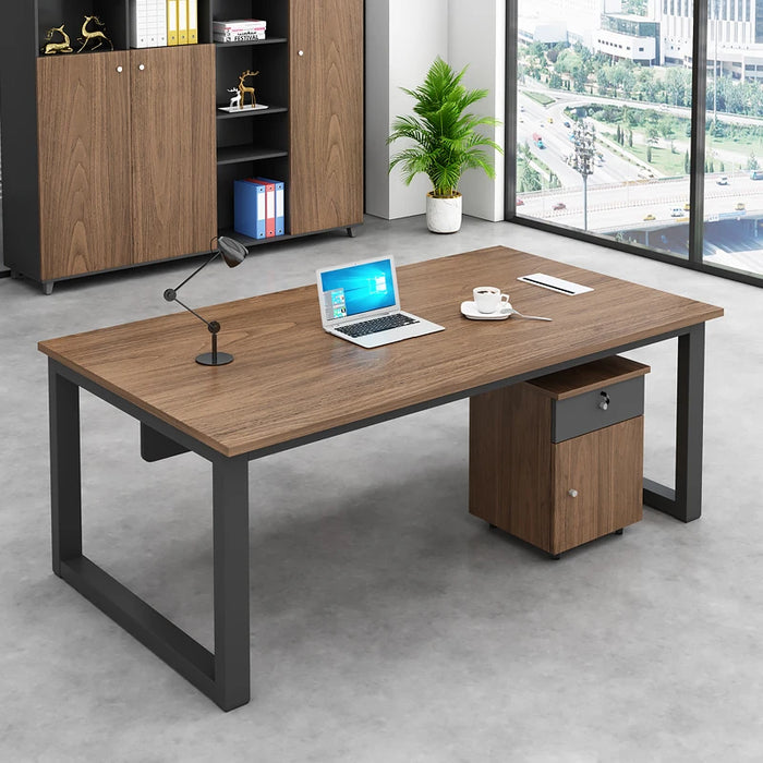 Studio Executive Office Desk Luxury Fashion Storage Professional Computer Wooden Desk Tables Set Scrivania Tavolo Room Furniture