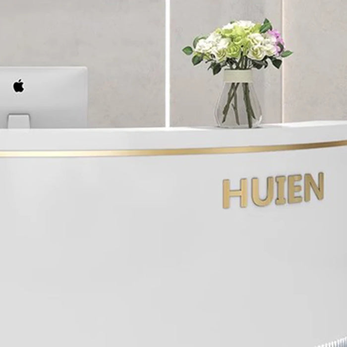 Mobile Counter Reception Desk Office Table Lectern Information Hotel Advisory Luxury Reception Desk Podium Mostrador Furniture