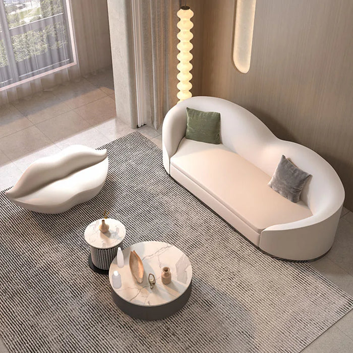 Nordic Velvet Sofa Relax Foam Sponge Luxury 3 Seater Modern White Couch Unusual Designer Lazy Adults Canape Salon Home Furniture