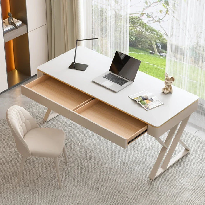 Study Modern Office Desks Slate Luxury Workbench Home Office Desks Table Computer Escritorio Ordenador Work Furniture QF50OD