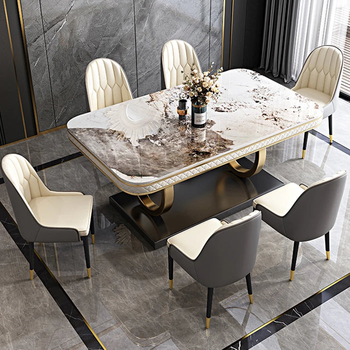 Living Room Dining Tables Set Kitchen Center Dining Table Removable Luxury Modern Muebles De Cocina Livingroom Furniture Set