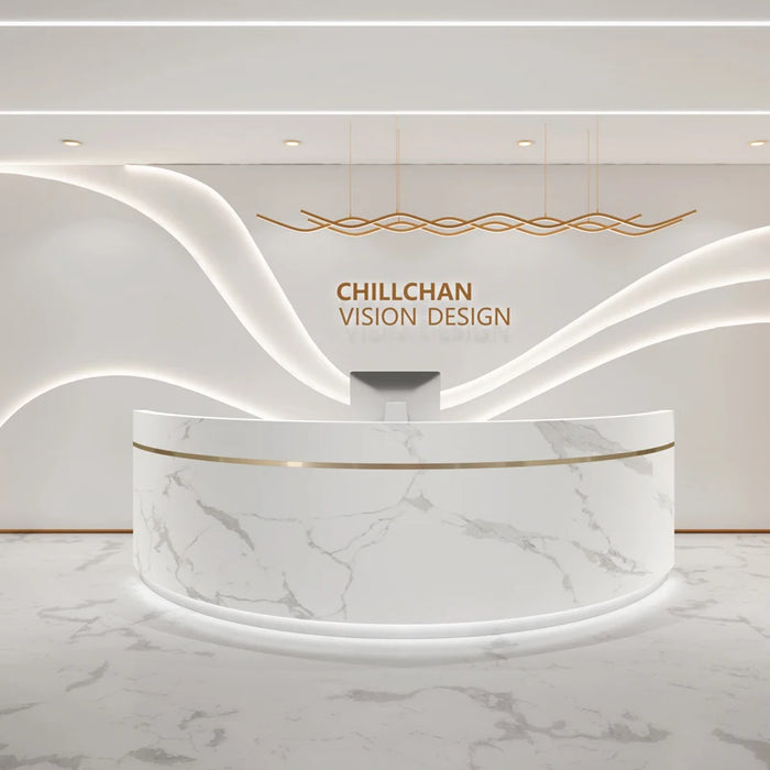 Lectern Podium Reception Desk Office Counter Modern Check Out Reception Desk Restaurant Luxury Empfangstheke Reception Furniture