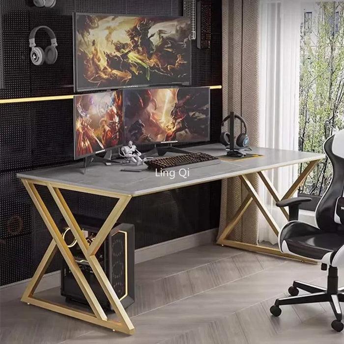 Free Shipping Organizer Office Desk Reception Gaming Student Bedroom Computer Desks Floor Home Bureau Meuble Modern Furniture