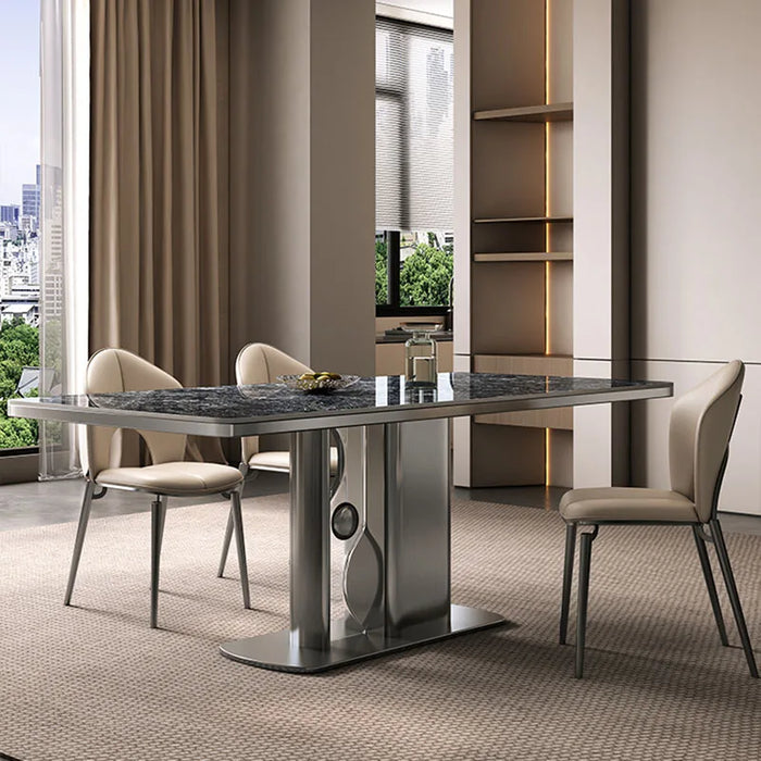 Nordic Replica Dining Tables Study Coffee Patio Modern Living Room Mobile Dining Tables Square Mesa De Comedor Furniture HDH