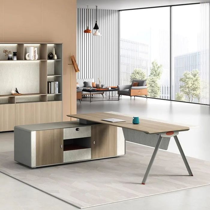 Workflow Executive Office Desk Corner Filing Drafting Modern Conference Office Desk Laptop Table Pliante High End Furniture HDH