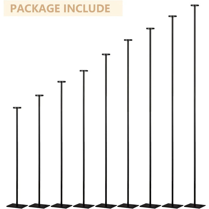Metal Candelabras Centerpiece Floor-to-ceiling High Candelabras for Wedding Centerpieces Candle Holder Home Decoration Candles