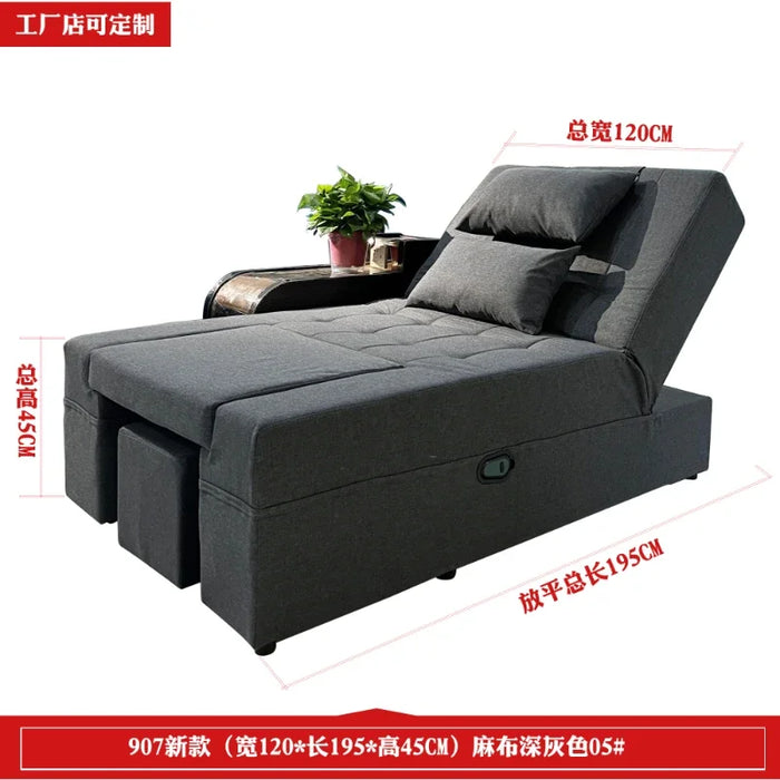 Spa Adjustable Pedicure Chairs Luxury Ergonomic Nail Salon Massage Pedicure Chairs Professional Poltrone Salon Furniture MR50PC