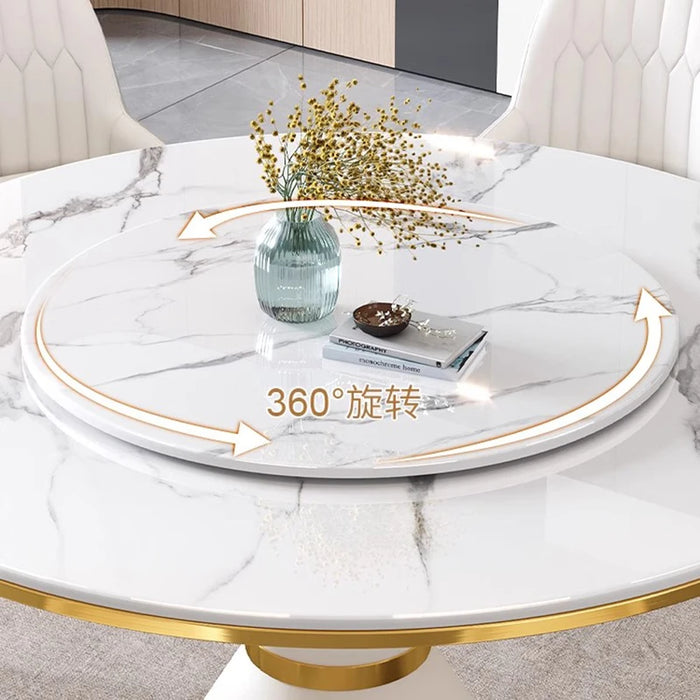 Living Room Dining Room Set Nordic Combination Mobile Chair Designer Kitchen Modern Round Tavolino Da Salotto Home Furniture