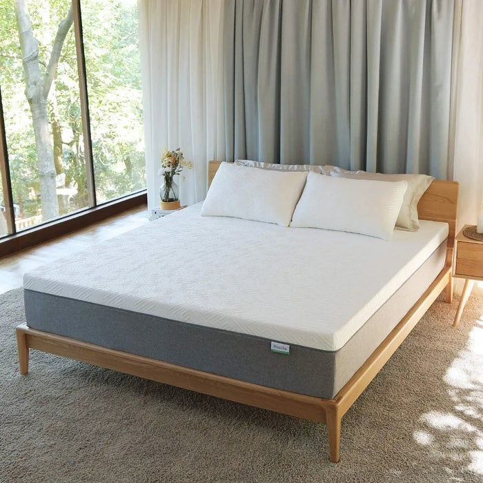 Queen Size Mattress, 12 Inch Gel Memory Foam Mattress for Cool Sleep & Pressure Relief, Medium Plush Feel with Motion Isolating