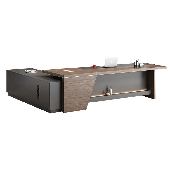 Executive Luxury Office Desk Boss Standing Modern Reception Table Conference Mesa Mesas De Computador Work Desk Furniture DWH