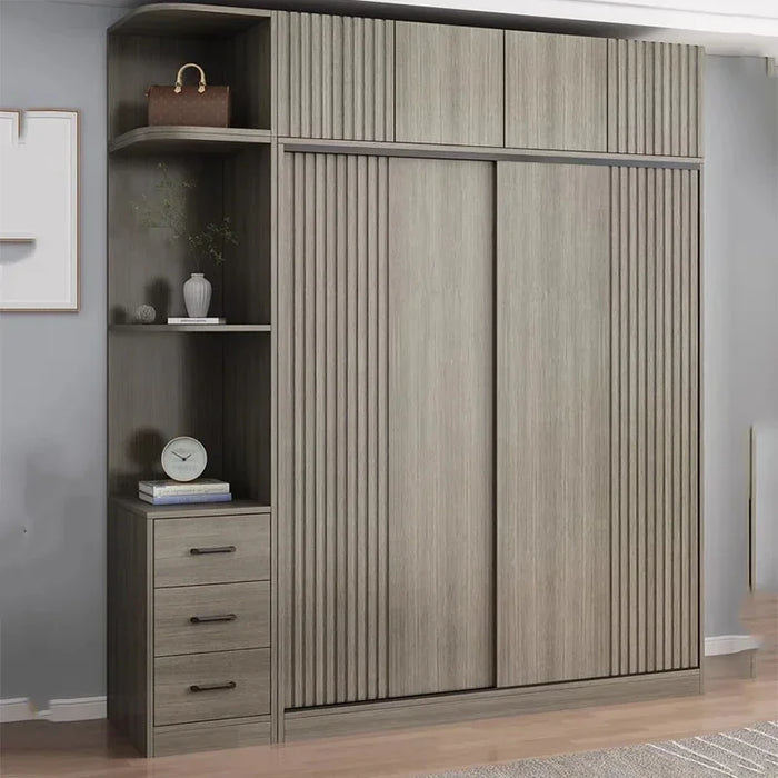 Storage European Wardrobes Drawer Detachable Large Heavy Minimalist Wardrobes Modern Space Saving Vestidores Salon Furniture