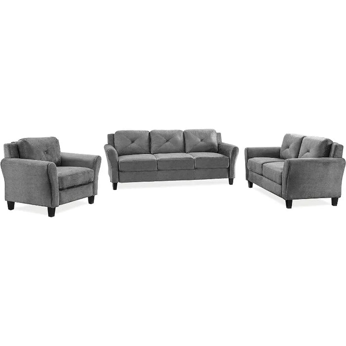 Lifestyle Solutions Sofa, Grey Living Room Furniture›Sofas & Couches