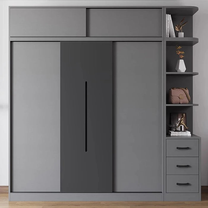 Bedroom Space Saving Wardrobe Mobile Storage Storage Cabinet Cabinet Organizer Armario Portatil Para Ropa Home Furniture DWH