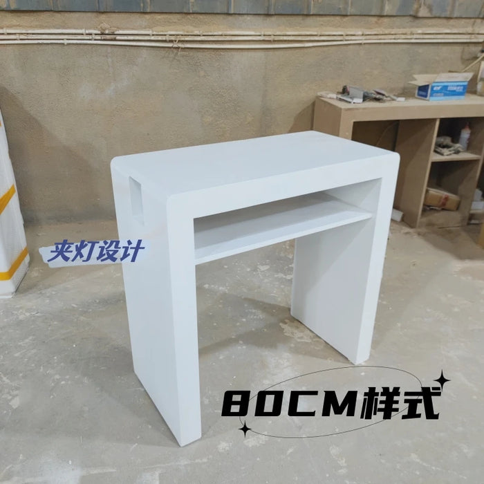 Manicure Beauty Salon Nail Tables Dressing Professional Luxury White Nail Tables Living Room Mesa Manicura Furniture MR50NT