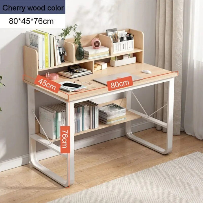Modern Computer Minimalism Desk Household Study Table With Anti Slip Foot Mats Board For Bedroom A Living Room Learning Office