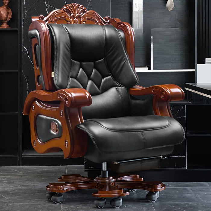 Computer Gaming Office Chair Modern Massage Leather Luxury Office Chair Ergonomic Sillas De Escritorio Bedroom Furniture