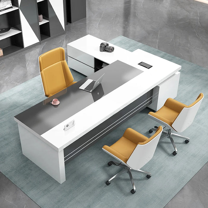 Meeting Conference Office Desk Reception Storage Vanity Student Office Desk Drawers Scrivanie Per Ufficio Office Furniture