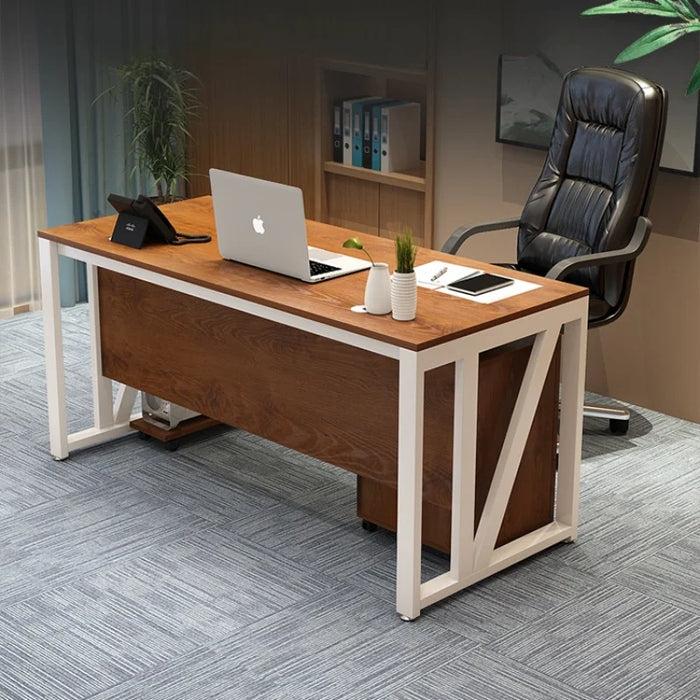 Commercial Boss Office Desks Simplicity Single Employee Modern Office Desks Executive Table Escritorios Work Furniture QF50OD
