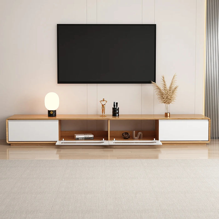 Wood Modern Tv Stand Cabinet Display Storage Pedestal Monitor Stand Plant Universal Casa Arredo Tv Stand Living Room Furniture