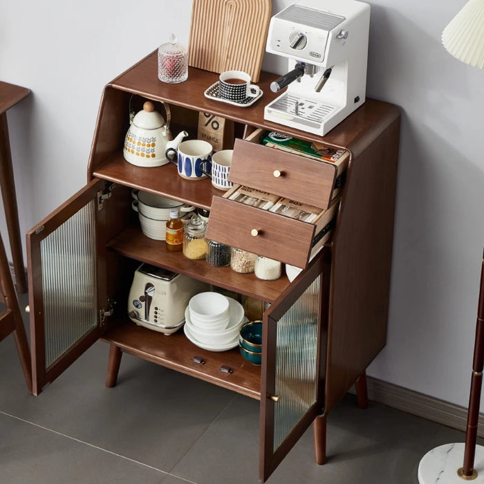 Luxury Coffee Sideboards Space Saving Storage Wood Kitchen Cabinets Sideboards Display Armario De Cocina Home Furniture MR50CJ