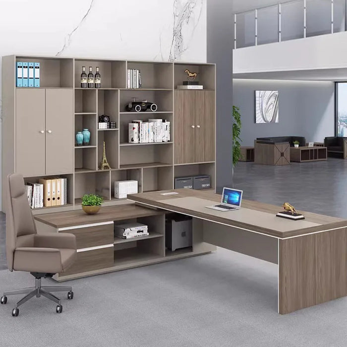 Executive Standing Office Desk Organizers Storage Reception European Computer Desks Luxury Modern Mesa Escritorio Furnitures