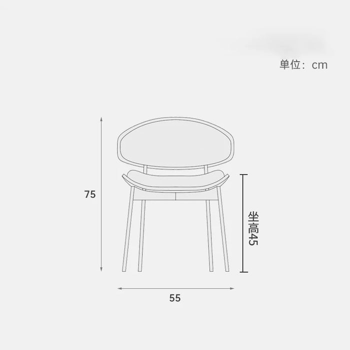 Modern Living Room Dining Chairs Wooden Luxury Italiano Ergonomic Dining Chair Computer Relaxing Meuble Maison Home Furniture GG