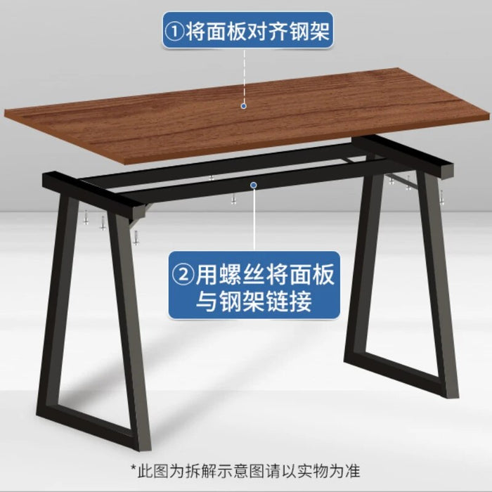 Light Luxury Write Office Desks Household Modern Simplicity Computer Office Desks Wood Bureau Meuble Working Equipment QF50OD