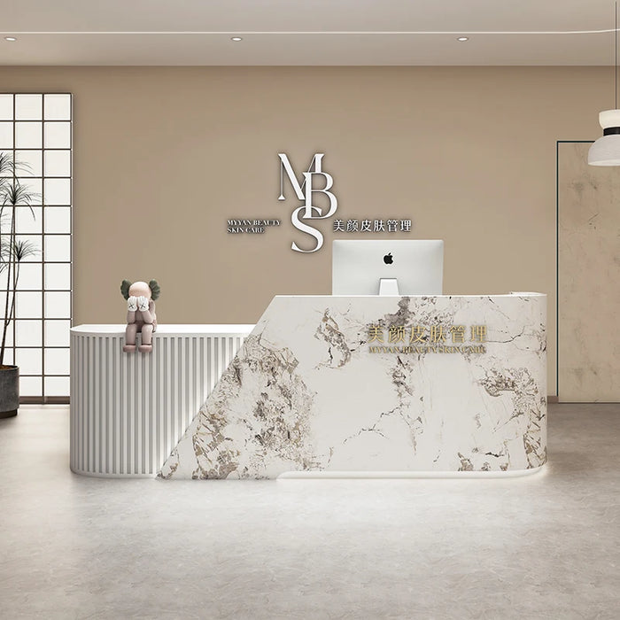 Cashier European Office Reception Counter Consable Diy Luxury Front Desk Executive Lectern Escritorio Gamer Luxury Furniture