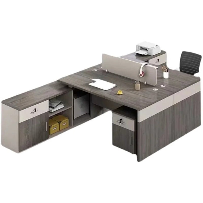 Drawers Corner Office Desk Storage Standing Conference Setup Computer Desks Supplies Executive Mesa De Escritorio Furnitures