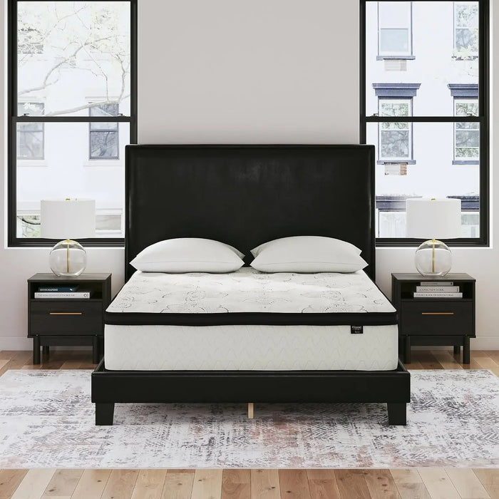 Queen Size Medium Firm Hybrid Mattress with Cooling Gel Memory Foam