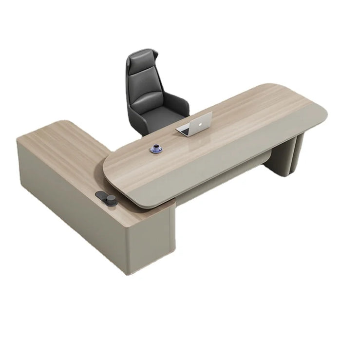 Study Standing Office Desk Executive Storage Desktop Gaming Office Desk Salon Luxury Scrivania Con Cassetti Office Furniture