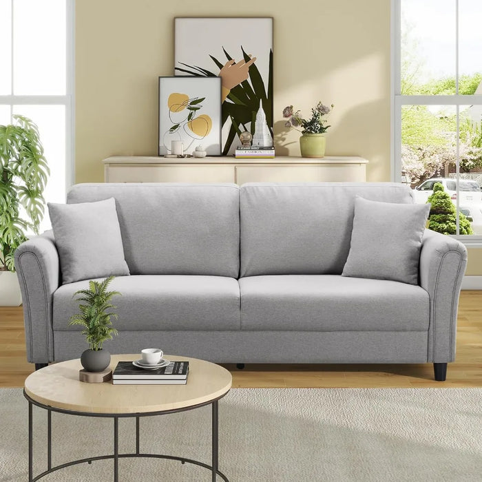 Living Room Sofas Folding Sofa Bed Puffs Furniture Home Fabric Comfort Home Furniture,grey