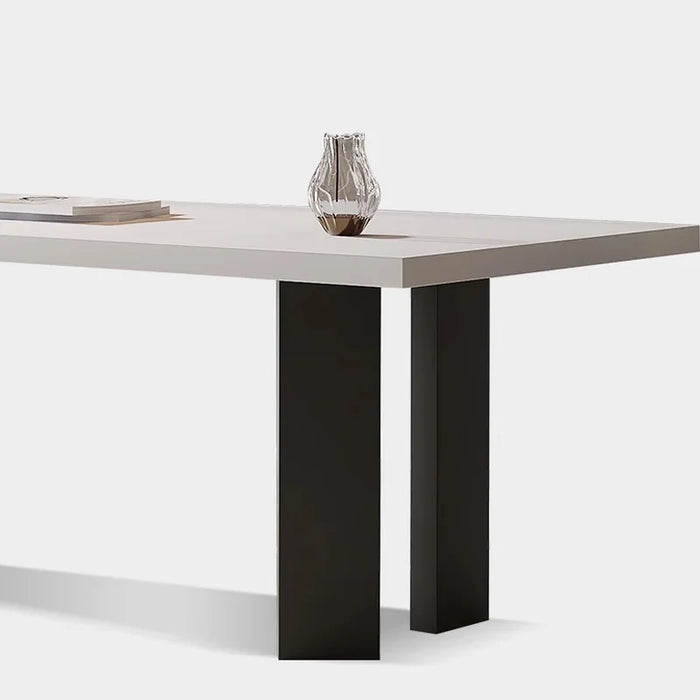 Nordic Modern Dining Table Minimalist Office Library Center Dining Table Fashion Floor Reading Mesas De Jantar Home Furnitures