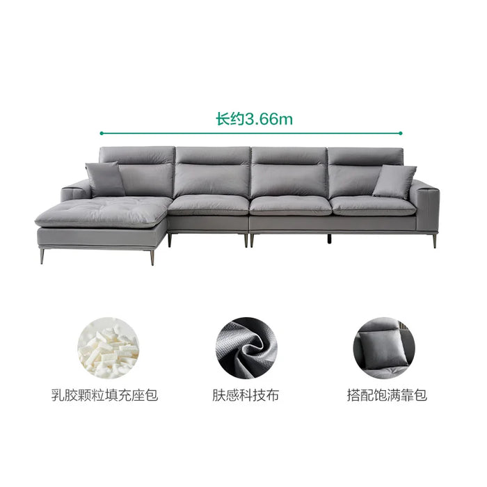 Modern Corner Sofa Modular Nordic Lounge Italiano Living Room Couch Puffs Designer Sofa Inflable Aire Theater Furniture DWH