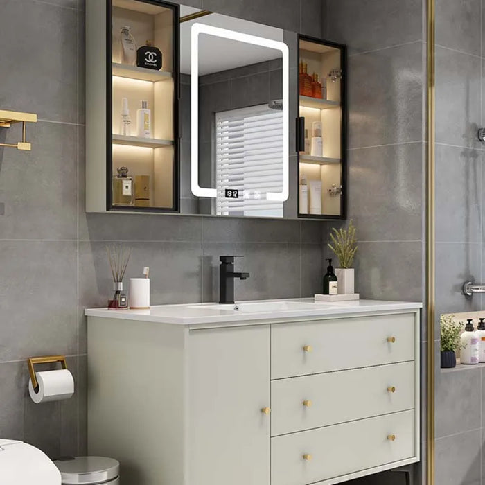 Vintage Medicine Bathroom Cabinets Washbasin Under Sink Bathroom Cabinets Vanity Pantry Badezimmerschränke Postmodern Furniture