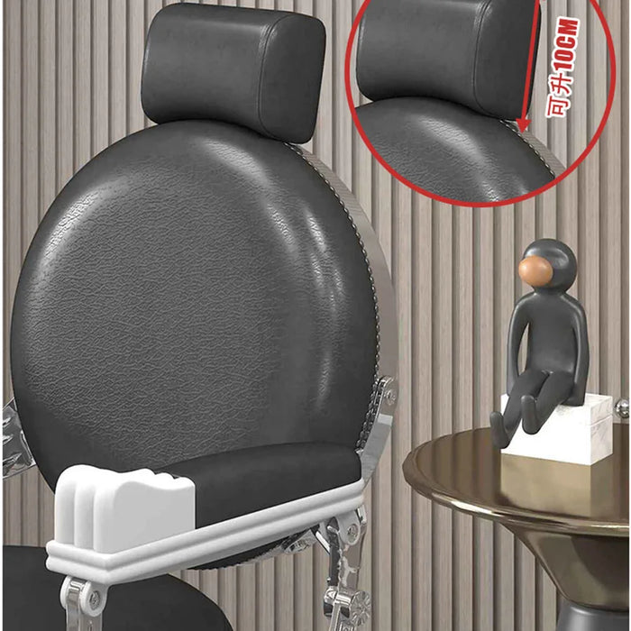 Vintage Hairdressing Chair Gold Latest Luxury Hair Salon Equipment Furniture Hairdressing Chair Multifinction Sedie Salon Chair