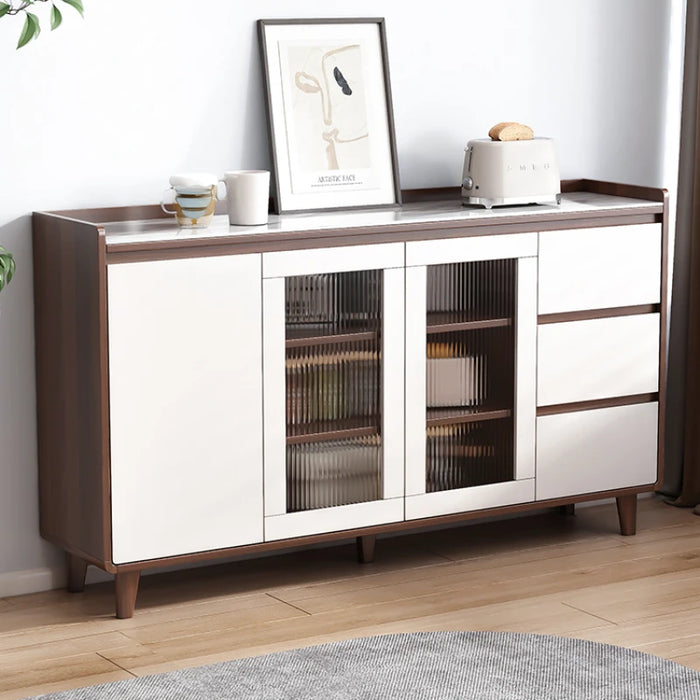 Nordic Glass Sideboards Living Room Modern Space Saving Storage Sideboards Cabinets Muebles De Cocina Home Furniture MR50CJ