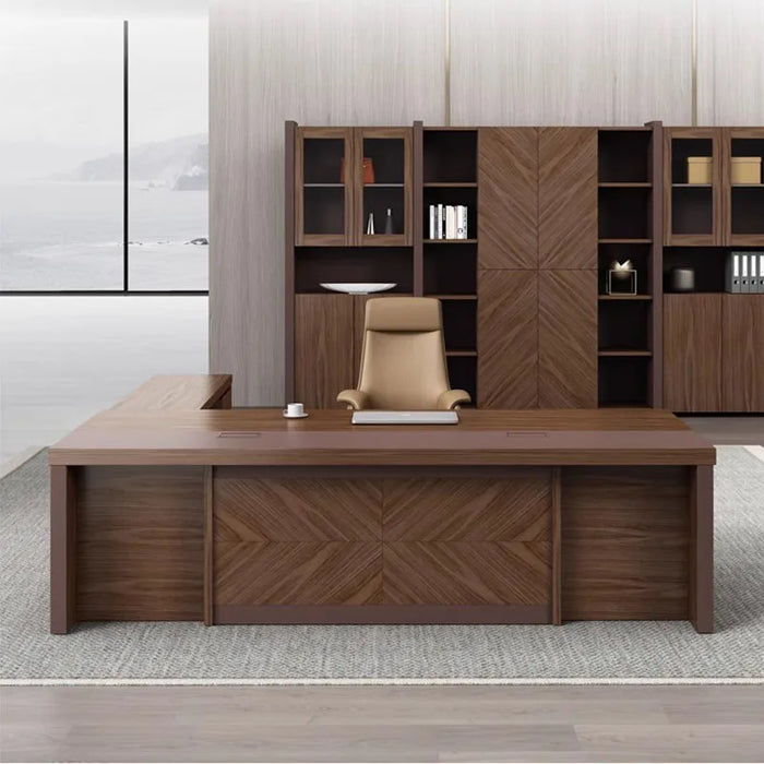 Bureau Corner Office Desk Organizers Reception Conference Executive Computer Office Desk Study Scrivania Tavolo Scrivania Tavolo