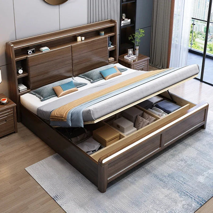 Baby Children Massage Beds Luxury Modern Kawaii Wood Double Multifunctional Beds Spa Adults Camas Dormitorio Nordic Furniture