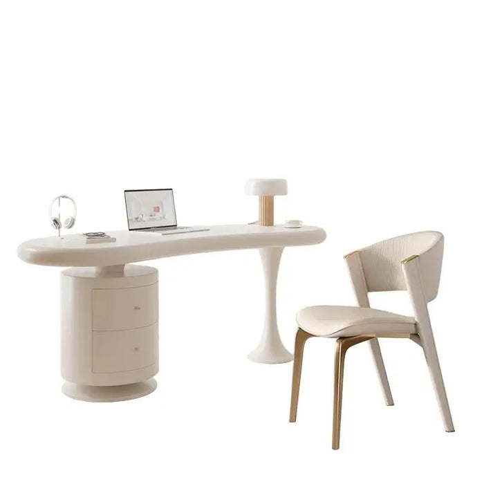 White Standing Lap Desk Writing Small Executive Workstation Study Desk Table Office Bedroom Mesa De Escritorio Office Furniture