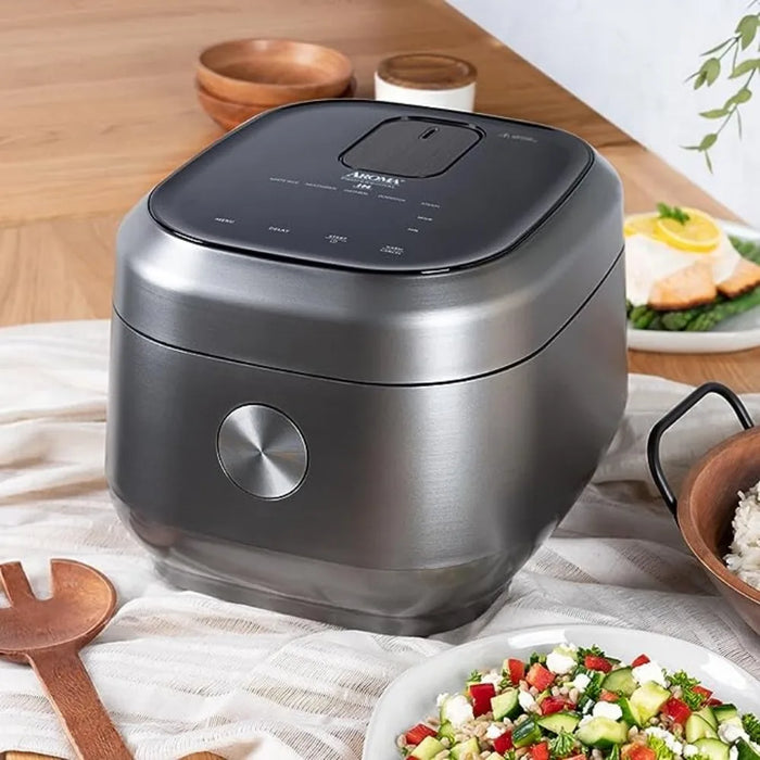 Rice Cooker Professional 6-Cups (UnCooked) / 3Qt. 360° Induction Rice Cooker & Multicooker Kitchen Appliances Home