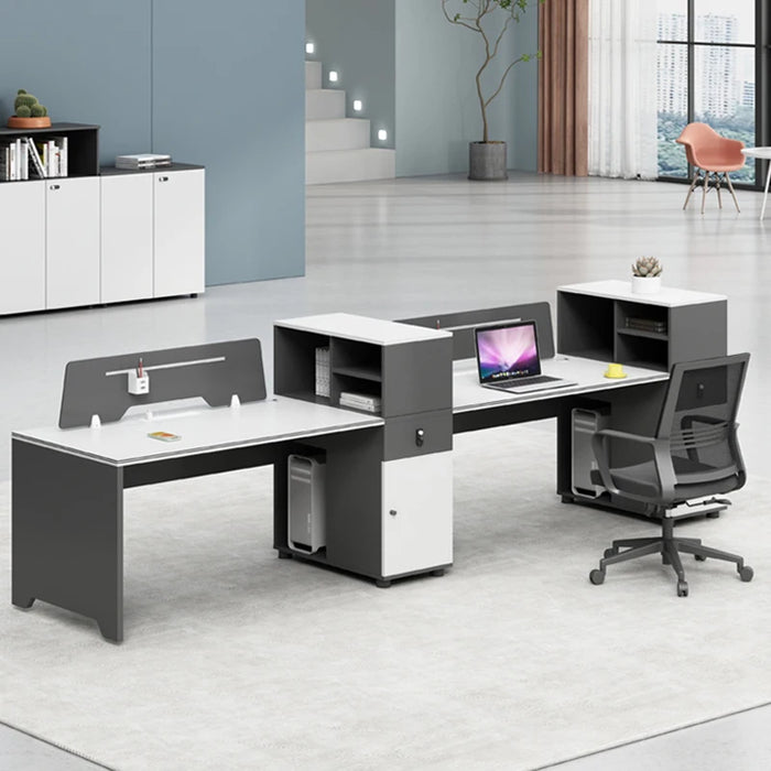 Office Furniture Boss Desk Boss Executive Simplicity Desk Luxury Special Shaped Table Office Table And Chair Combination