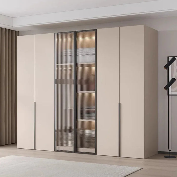 King Size Girls Wardrobe Modern European Nordic Organizer Hotel Wardrobe Kids Display Armario De Ropa De Madera Home Furniture