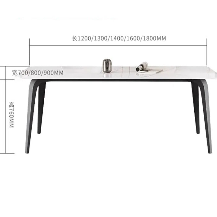 Living Room White Dining Table Nordic Minimalist Centerpiece Kitchen Dining Table Chairs Luxury Mesa Comedor Home Furniture