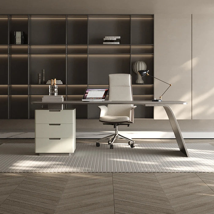 Reception Small Office Desk Organizers Study Modern Modern Workflow Computer Desks Drawers Scrivania Ad Angolo Office Furniture