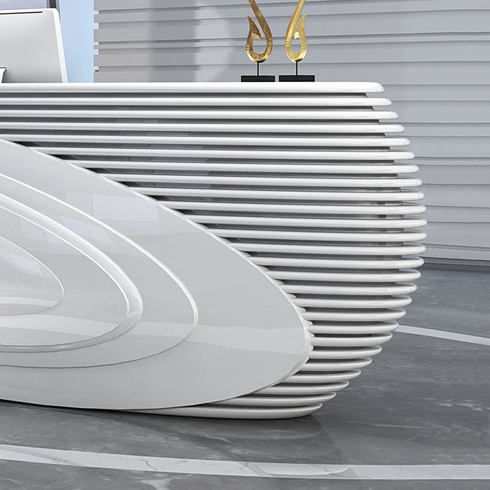 Store Front Reception Desk Counter Luxury Hotel Clinic Reception Desks Checkout Information Recepcion Mostrador Shop Furniture