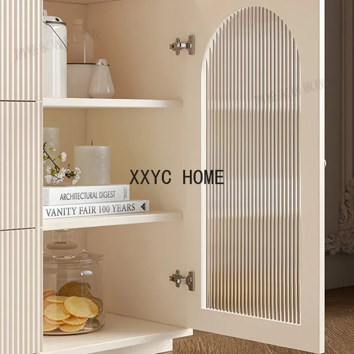 White Filing Kitchen Storage Modern Display Closet Sideboard  Cabinets Tv Stand Cajonera Bedroom Furniture