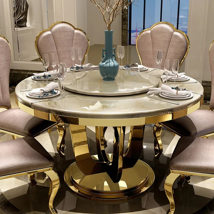 Marble Console Dining Tables Round Nordic Center Living Room Dining Tables Conference Apartment Mesas De Comedor Salon Furniture