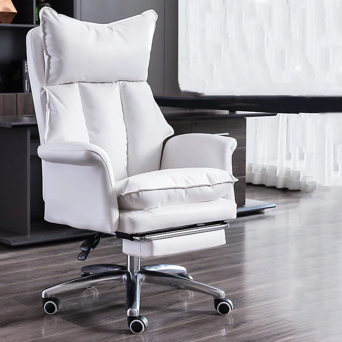 Luxury Ergonomic Office Chair Full Body Adjustable Fashion Recliner Recliner With Footrest Boss Cadeira Gamer Home Furniture